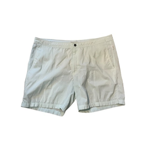 Onia The Calder 7.5” Nylon Swim Shorts Drawstrings Men's Size 40 Pale Seersucker